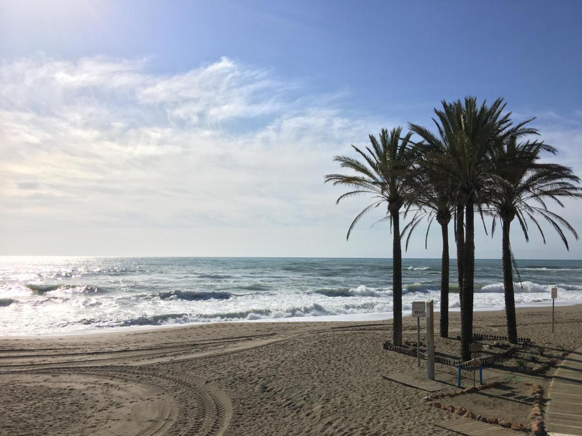 1 Paradise Of Benalmadena Costa Residencial Aloha Playa Vistas Al Mar, Front Beach Mini Duplex Kültér fotó