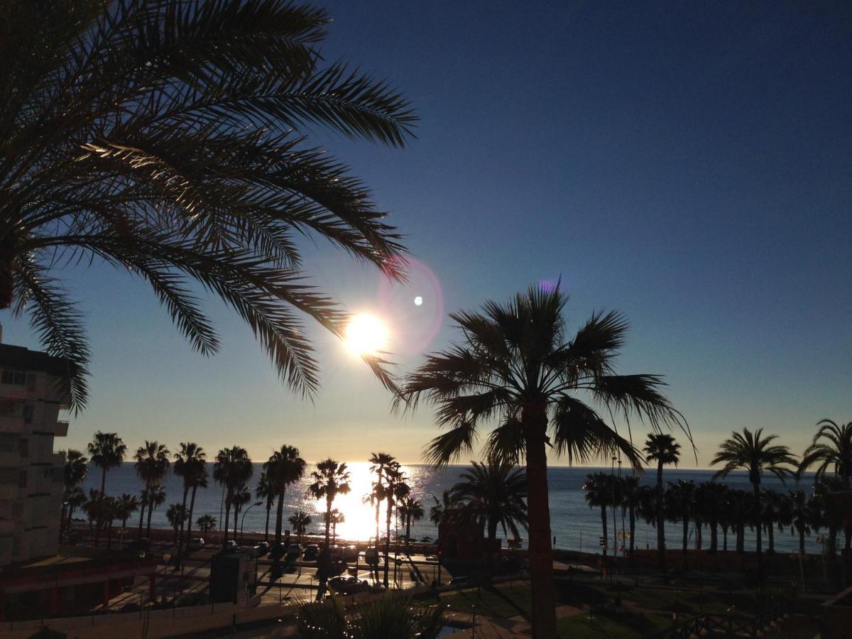1 Paradise Of Benalmadena Costa Residencial Aloha Playa Vistas Al Mar, Front Beach Mini Duplex Kültér fotó